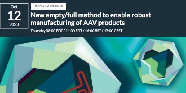New Empty/Full Method to Enable Robust Manufacturing of AAV Products