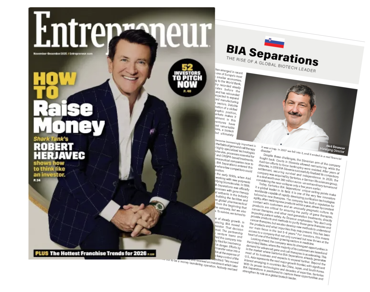 Magazine's cover and article